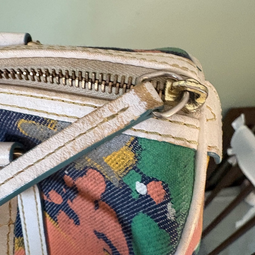 Dooney and Bourke Denim Purse - Picture 5 of 8